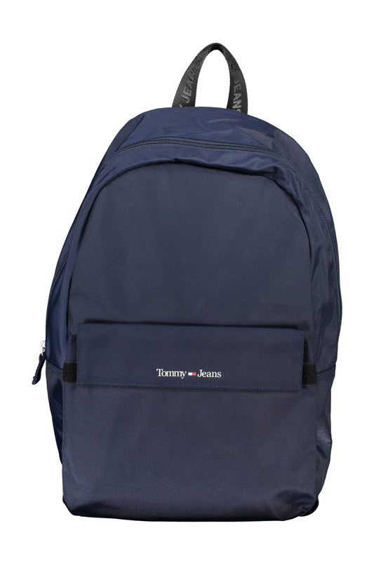 Blue Polyester Backpack