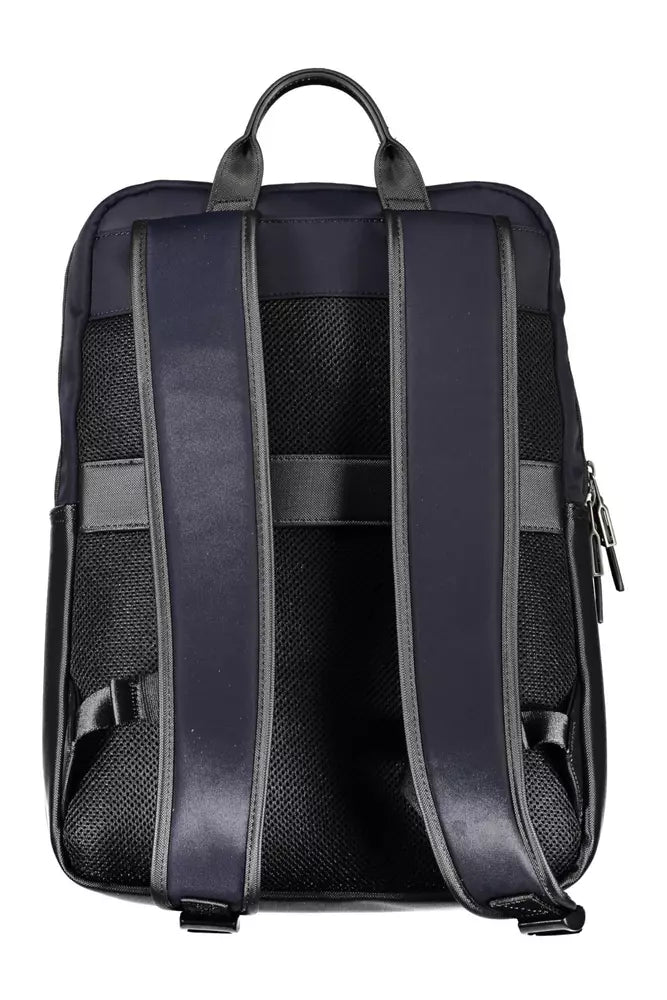 Blue Polyethylene Backpack