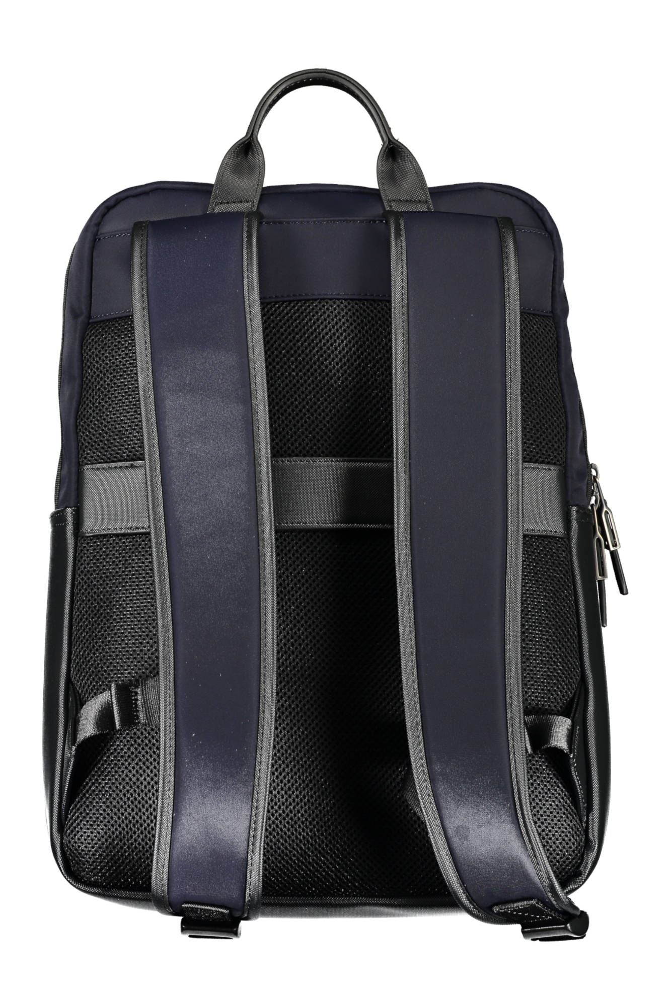 Blue Polyurethane Backpack