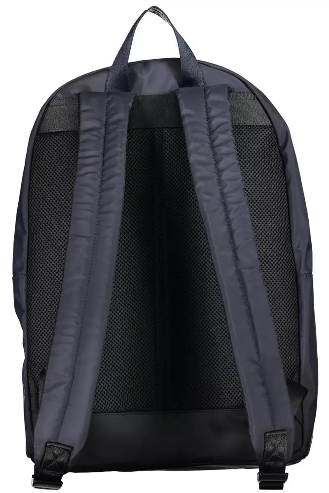 Blue Polyester Backpack