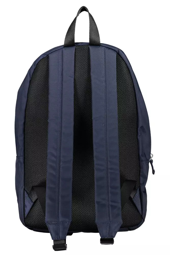 Blue Polyester Backpack