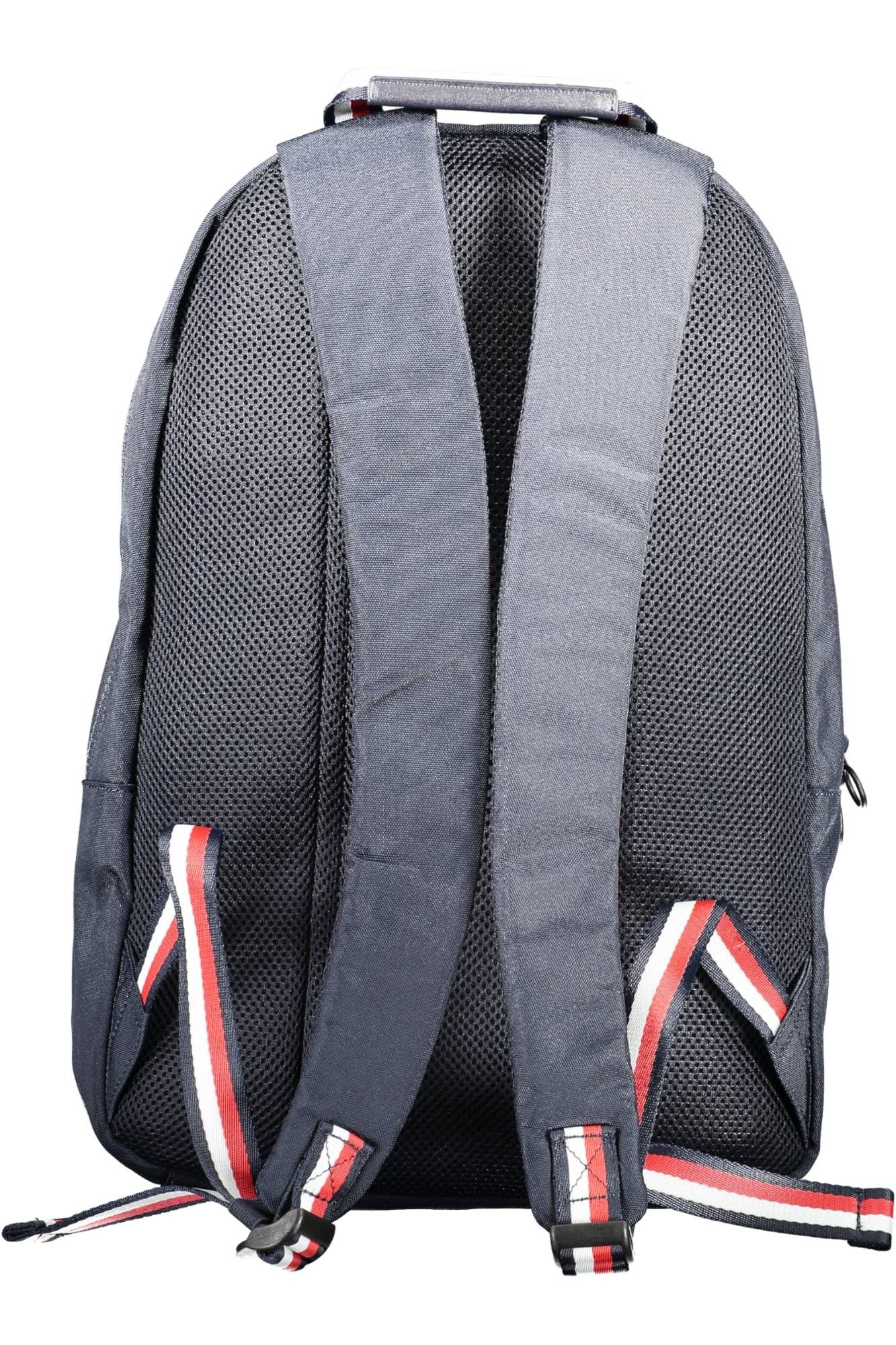 Blue Polyester Backpack