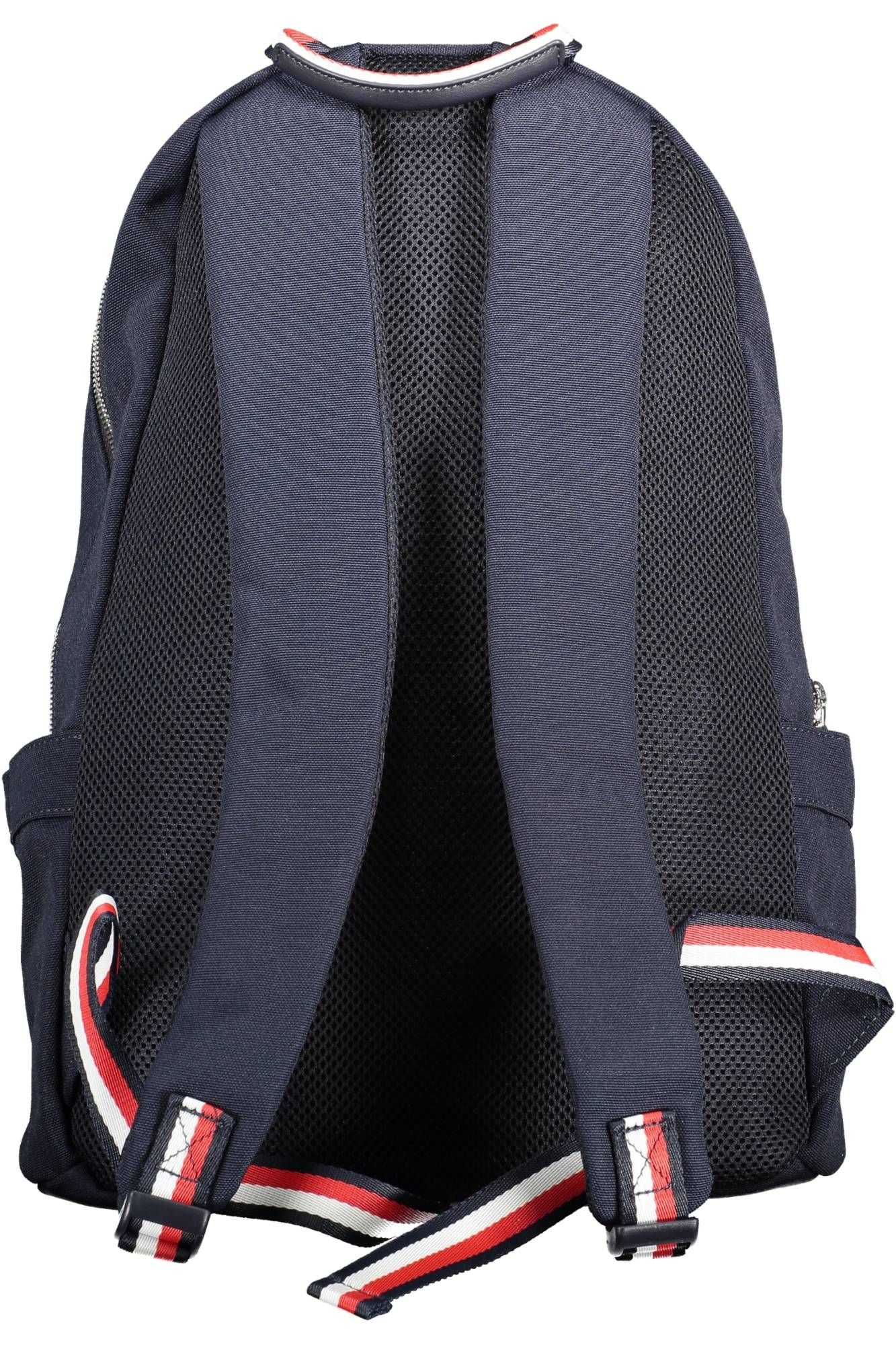 Blue Polyester Backpack