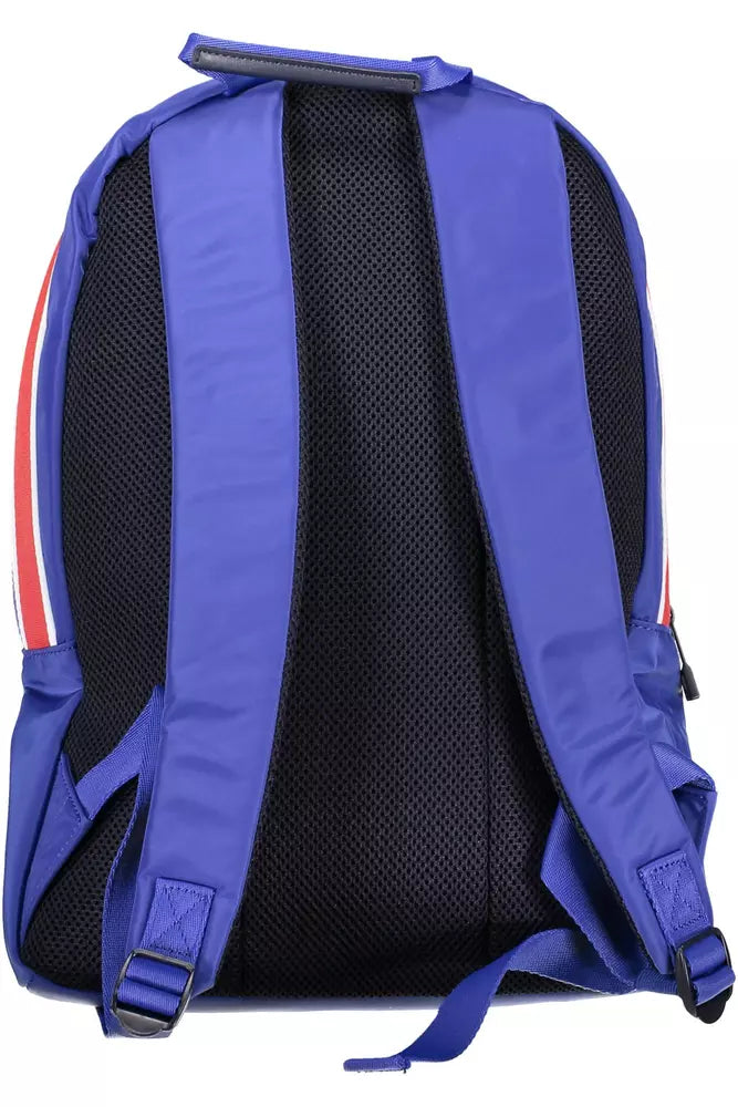 Blue Nylon Backpack