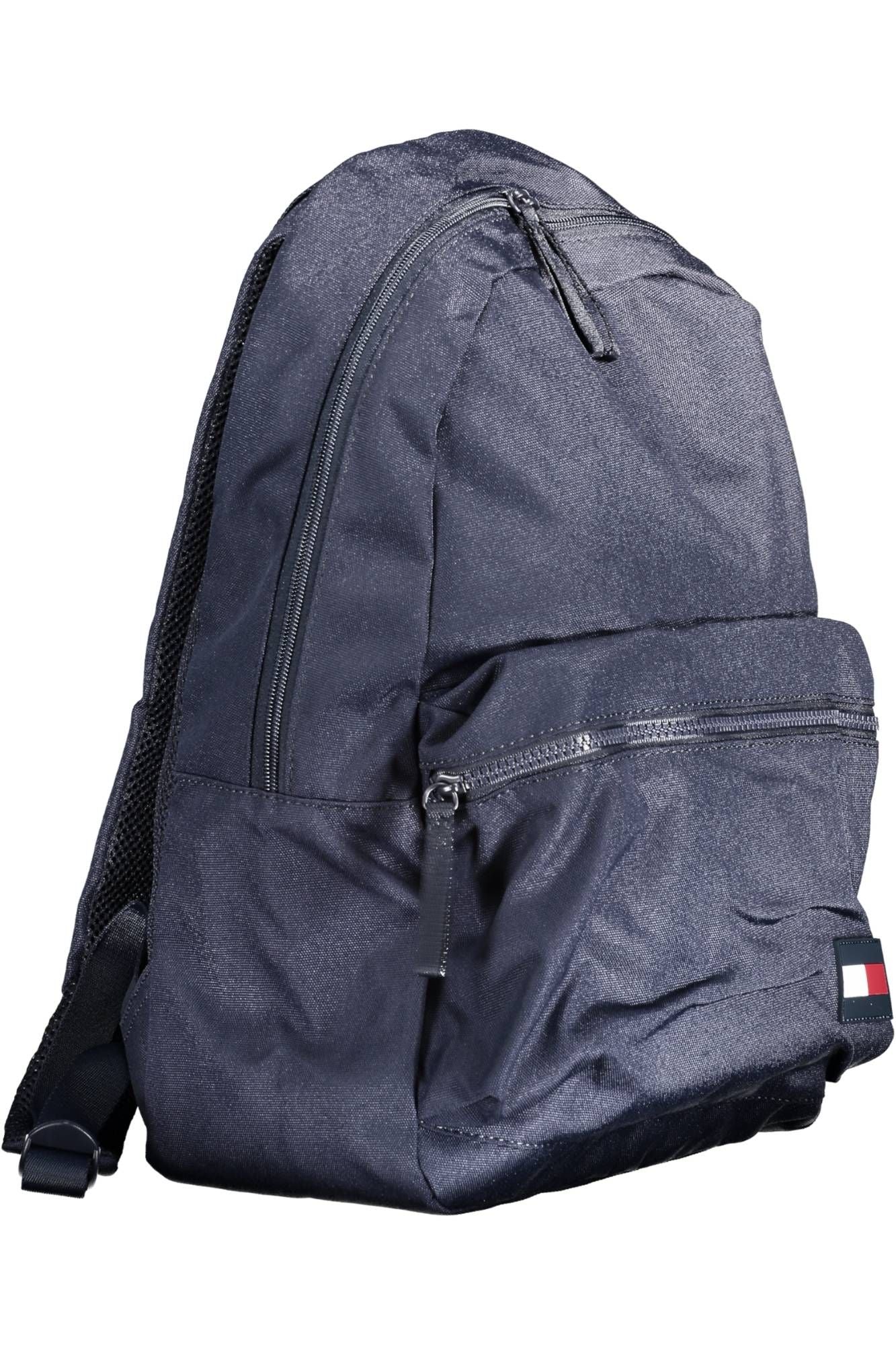 Blue Polyester Backpack