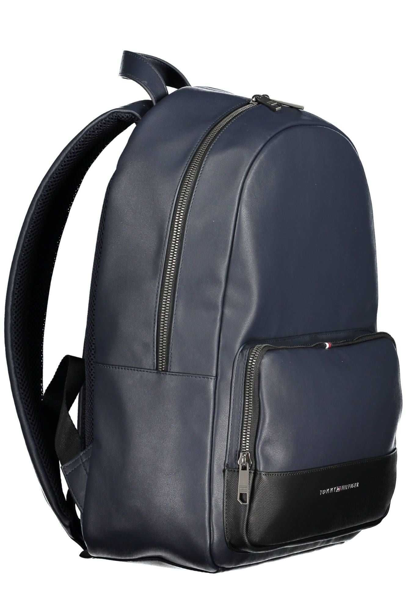 Blue Polyurethane Backpack