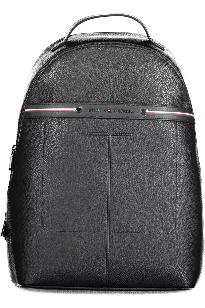 Black Polyethylene Backpack