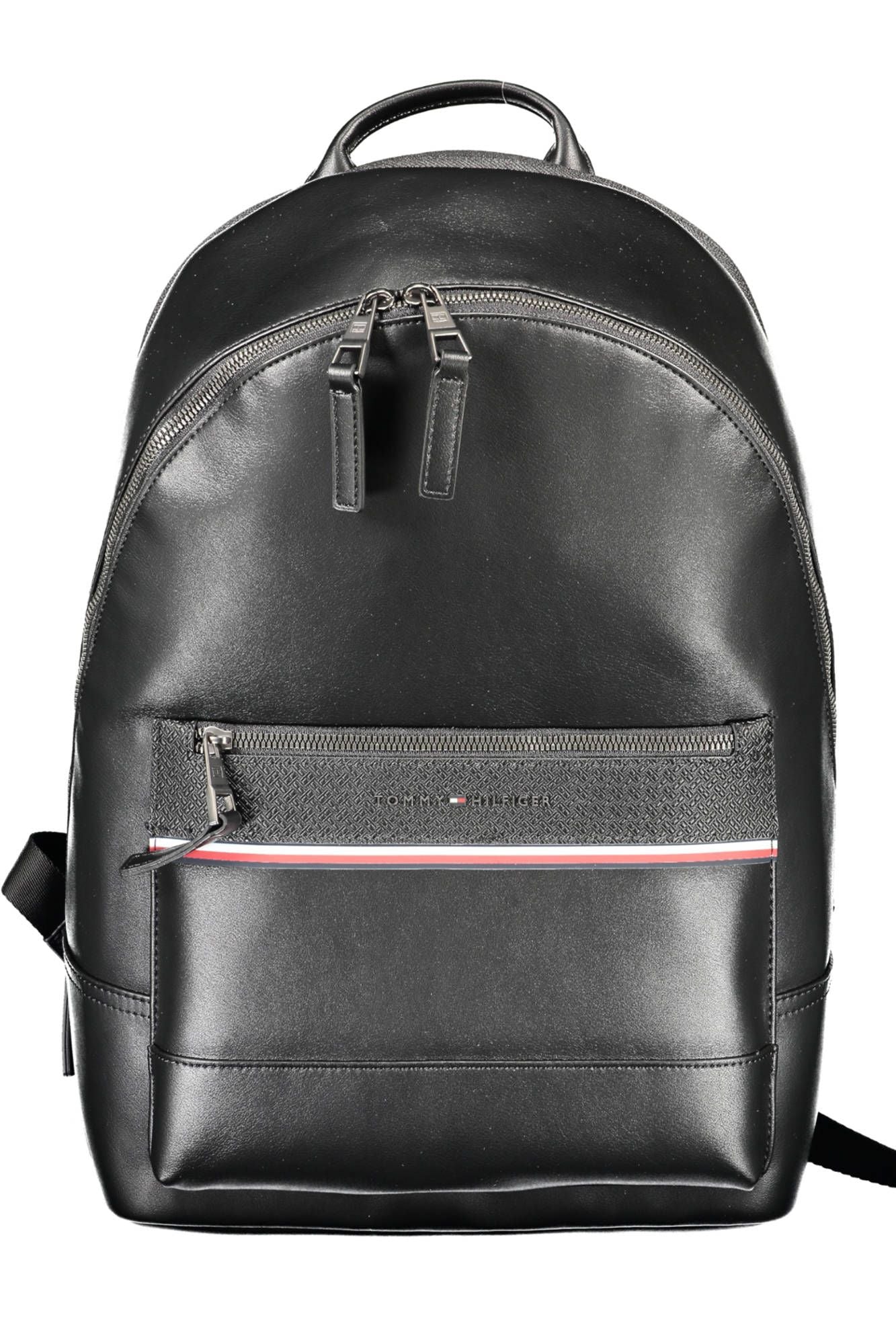 Black Polyester Backpack