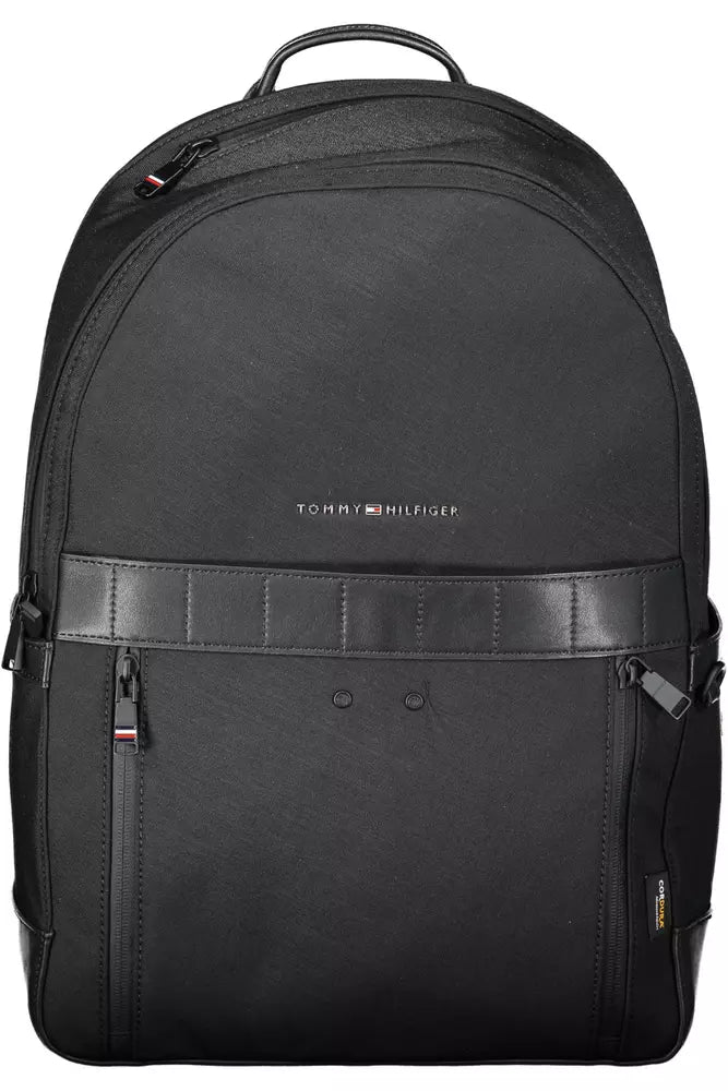 Black Nylon Backpack