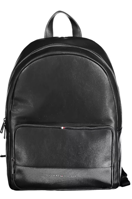 Black Polyethylene Backpack