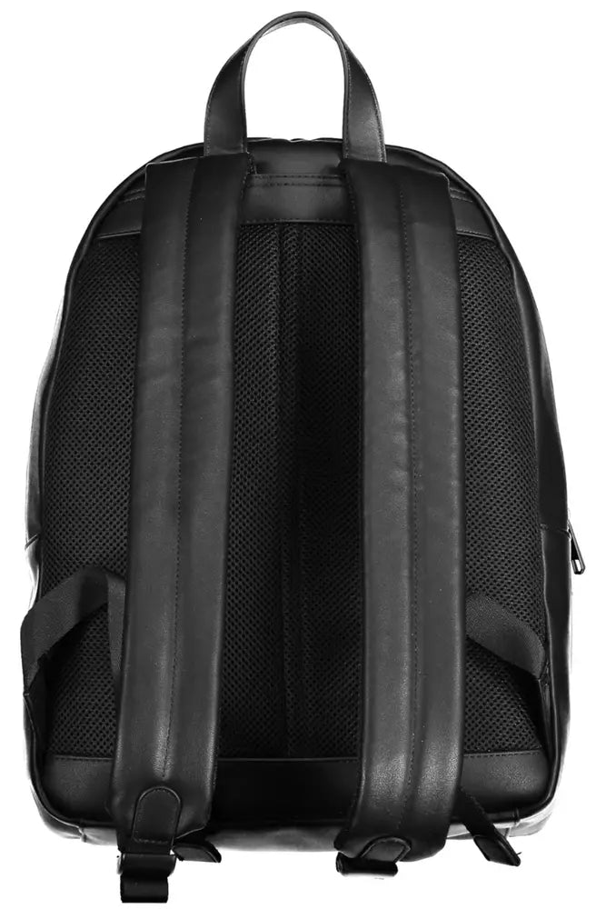 Black Polyethylene Backpack