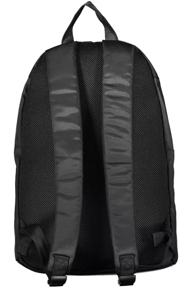 Black Polyester Backpack