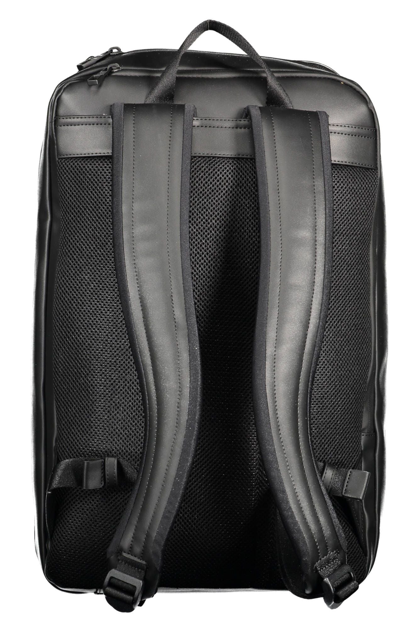 Black Polyester Backpack