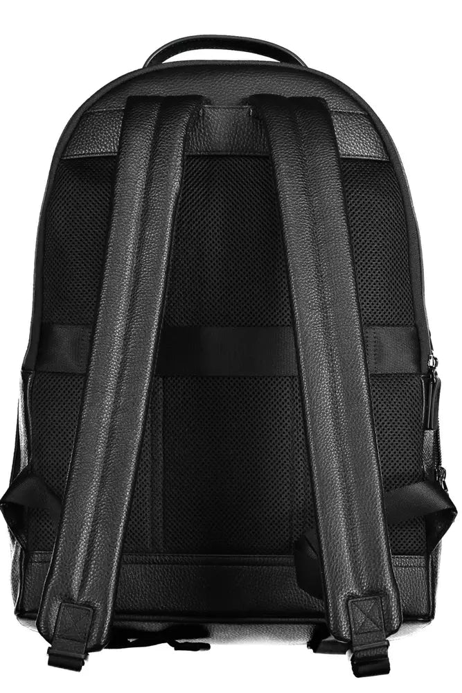 Black Polyethylene Backpack