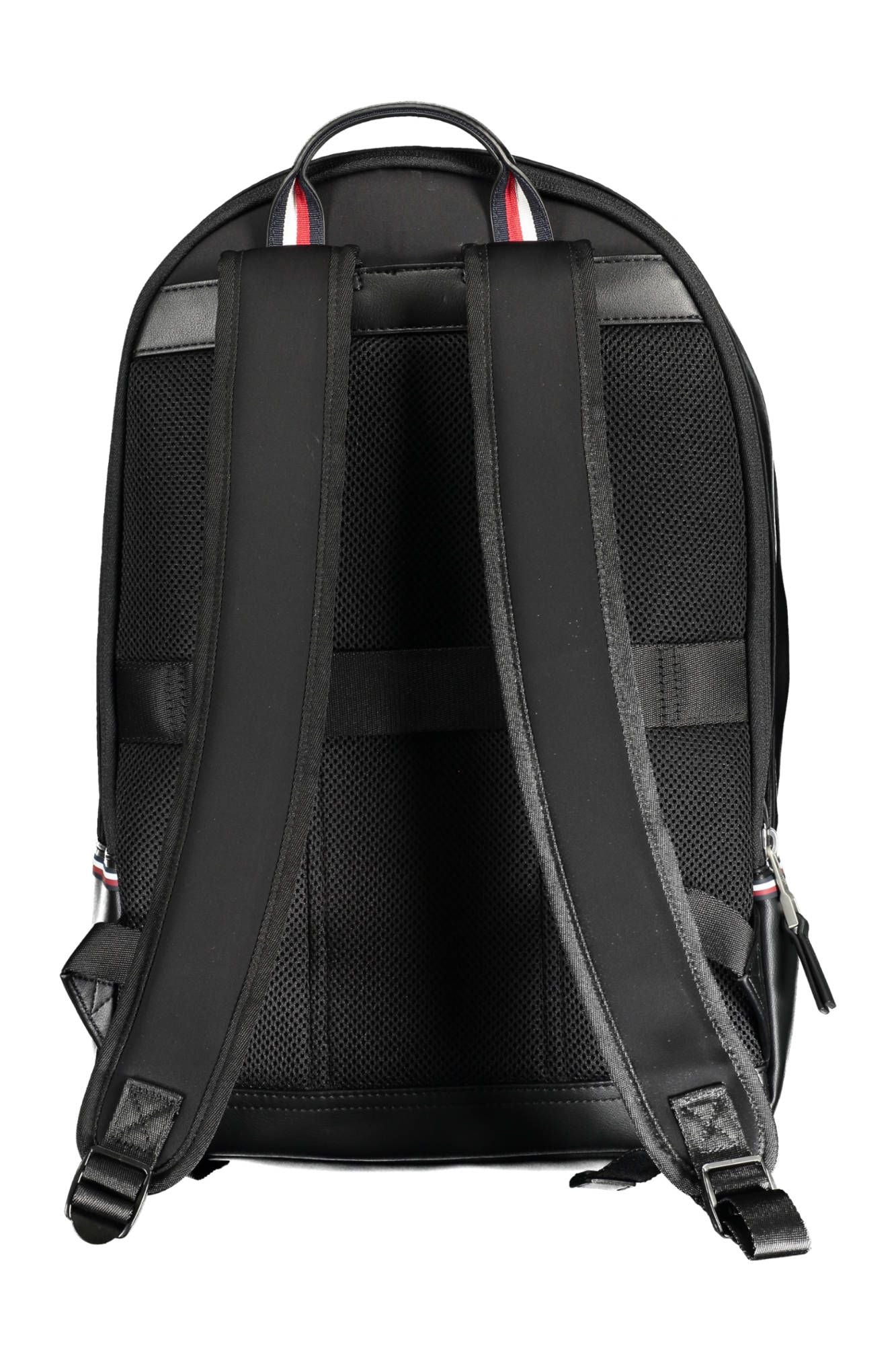 Black Polyester Backpack