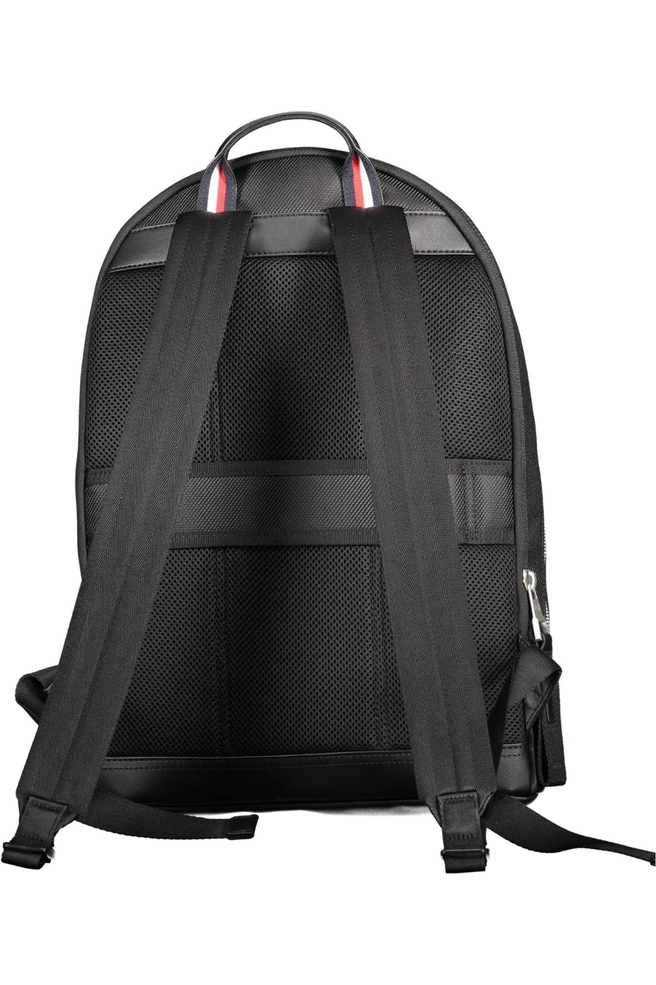 Black Polyester Backpack