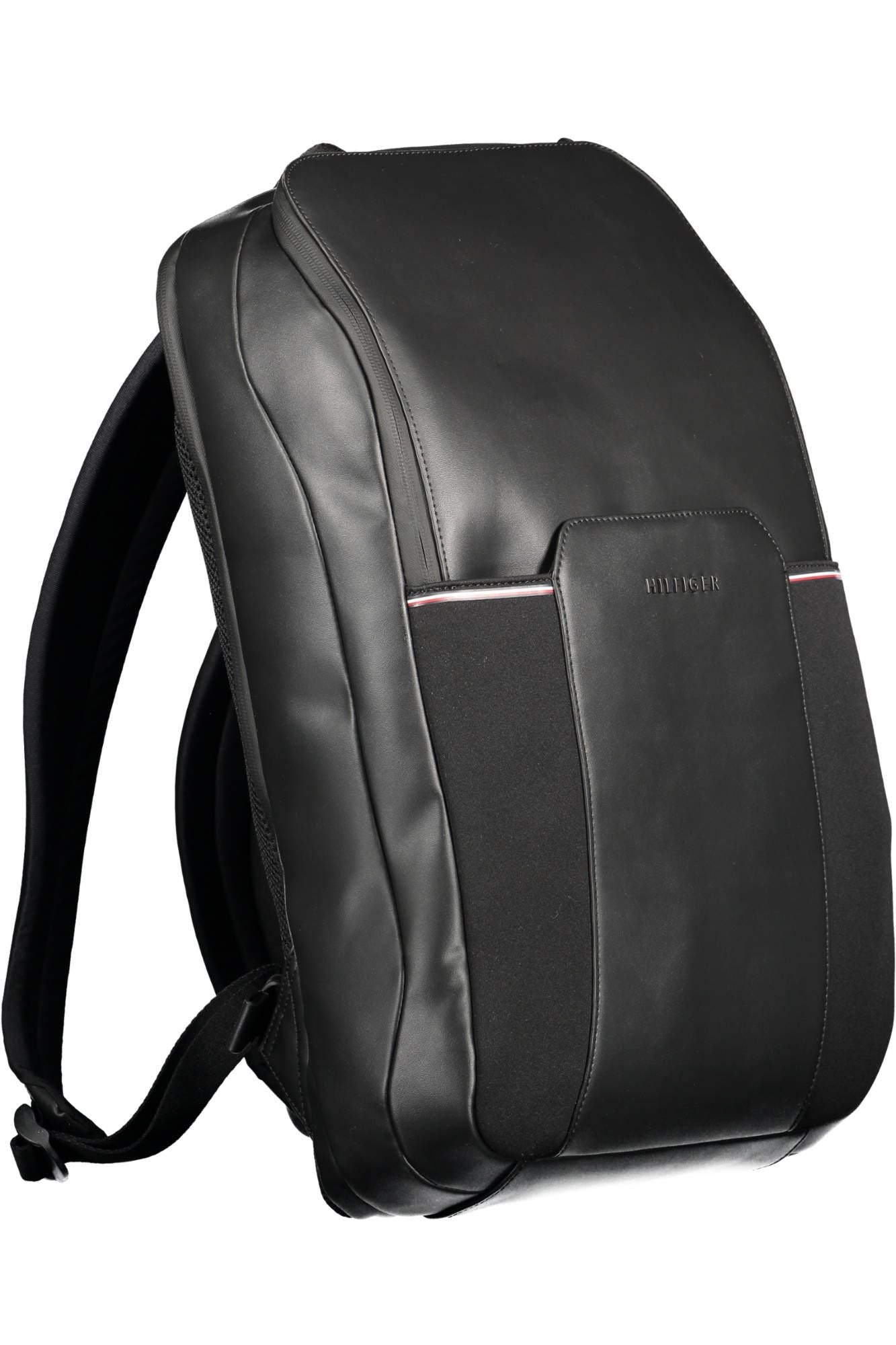 Black Polyester Backpack