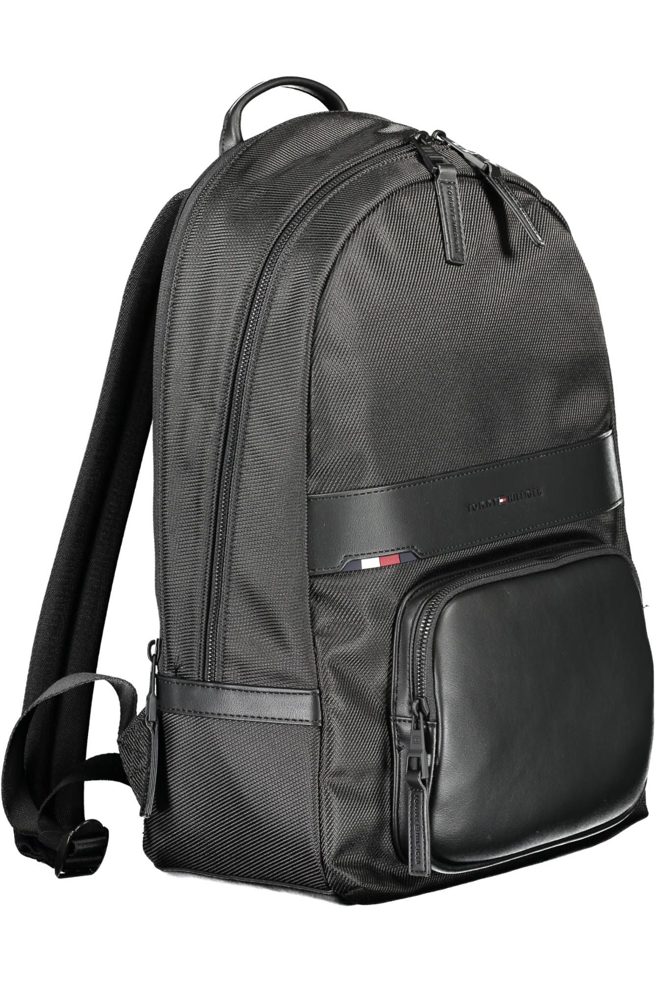 Black Polyester Backpack