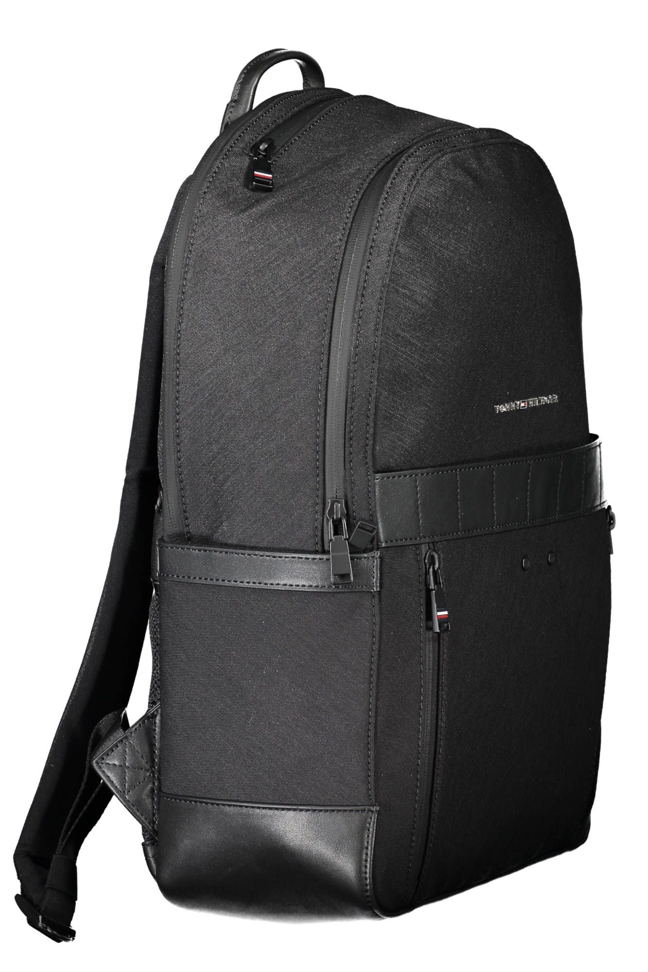 Black Nylon Backpack