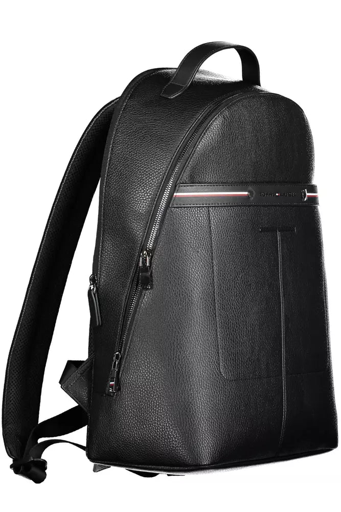 Black Polyethylene Backpack