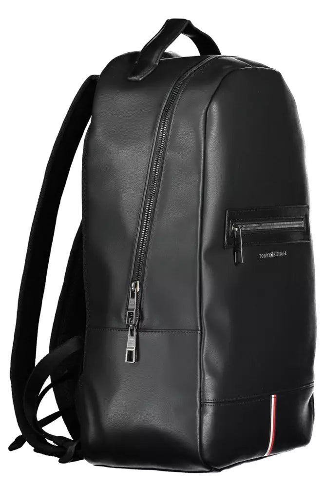 Black Polyethylene Backpack