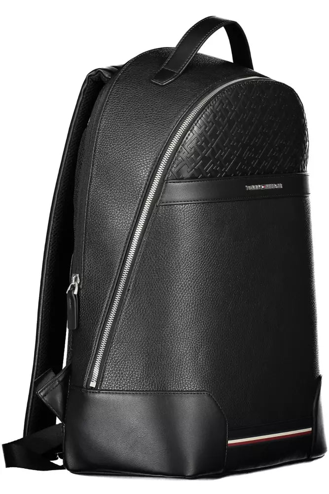 Black Polyethylene Backpack