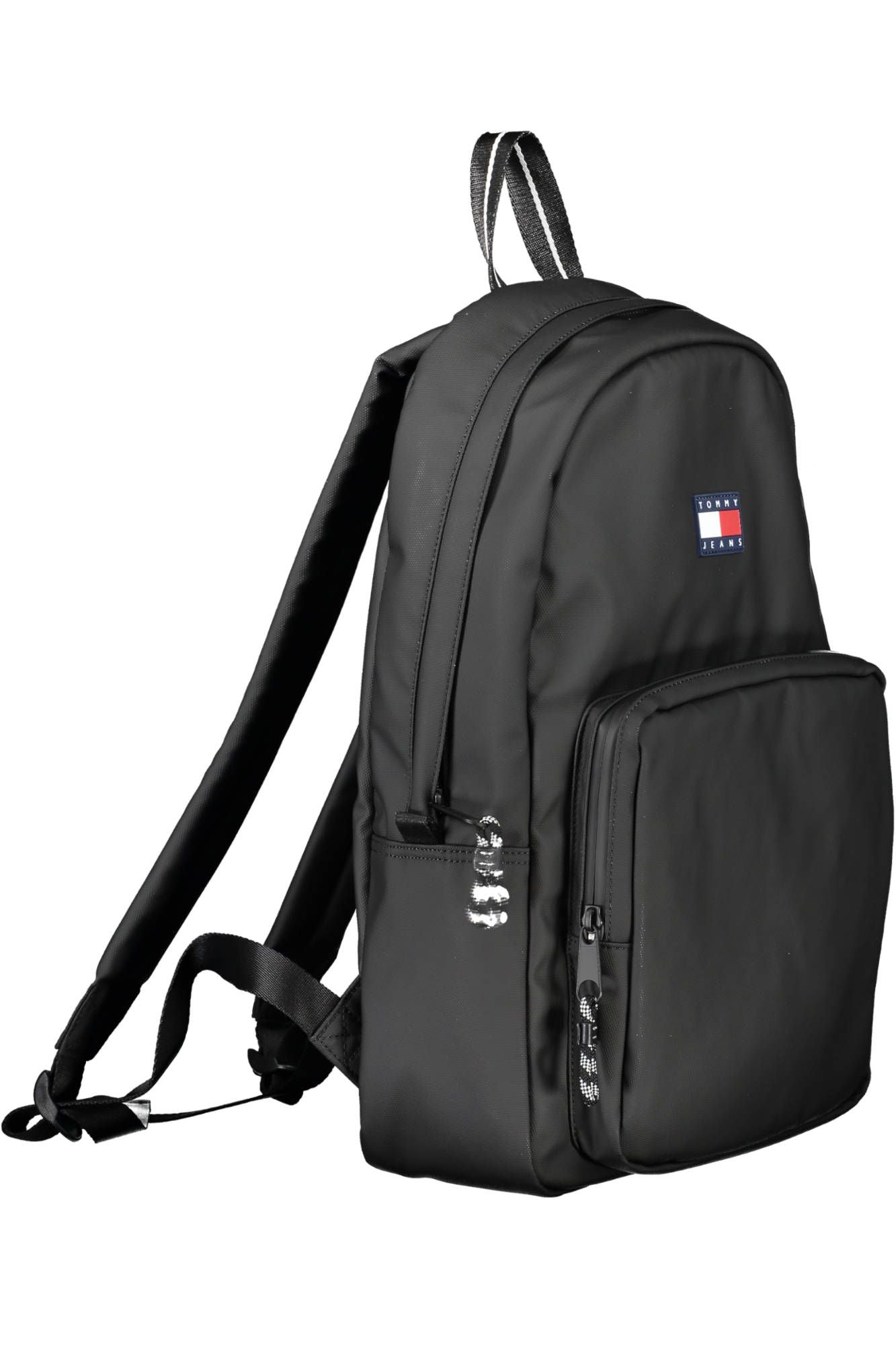 Black Polyester Backpack