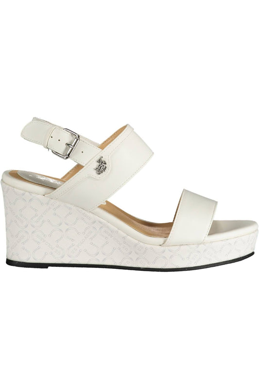 White Eco Leather Sandal