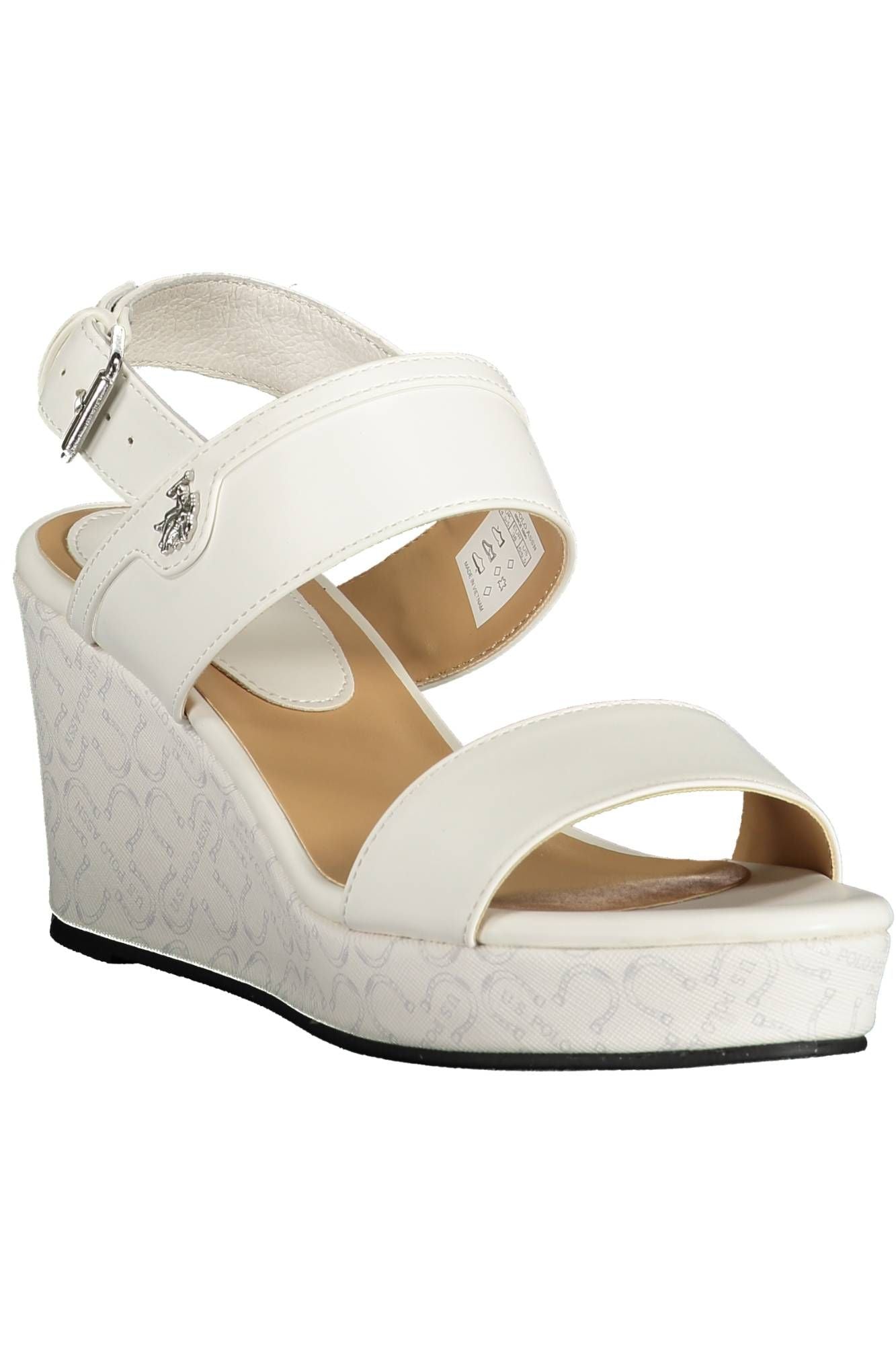 White Eco Leather Sandal