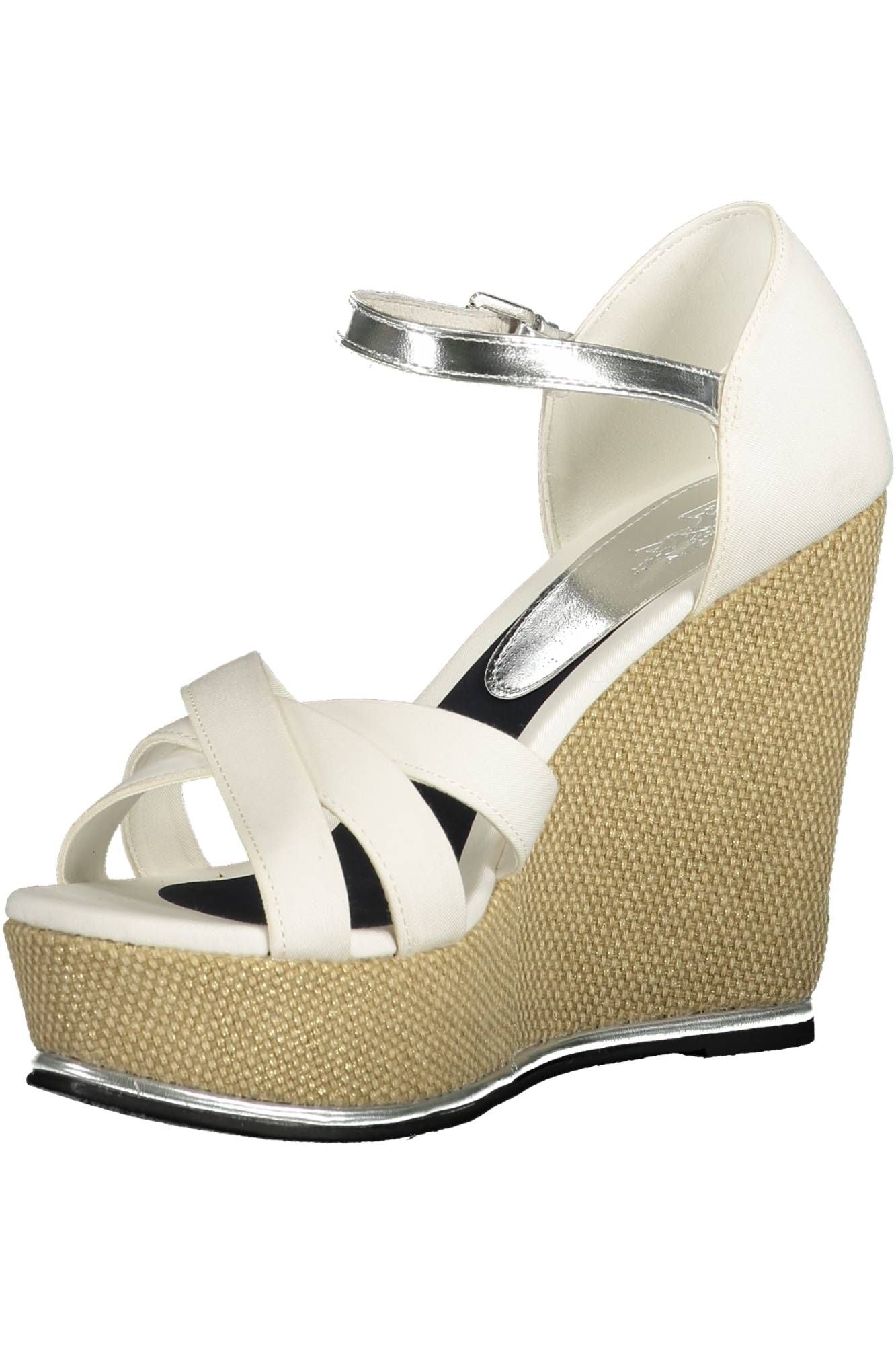 White Cotton Sandal