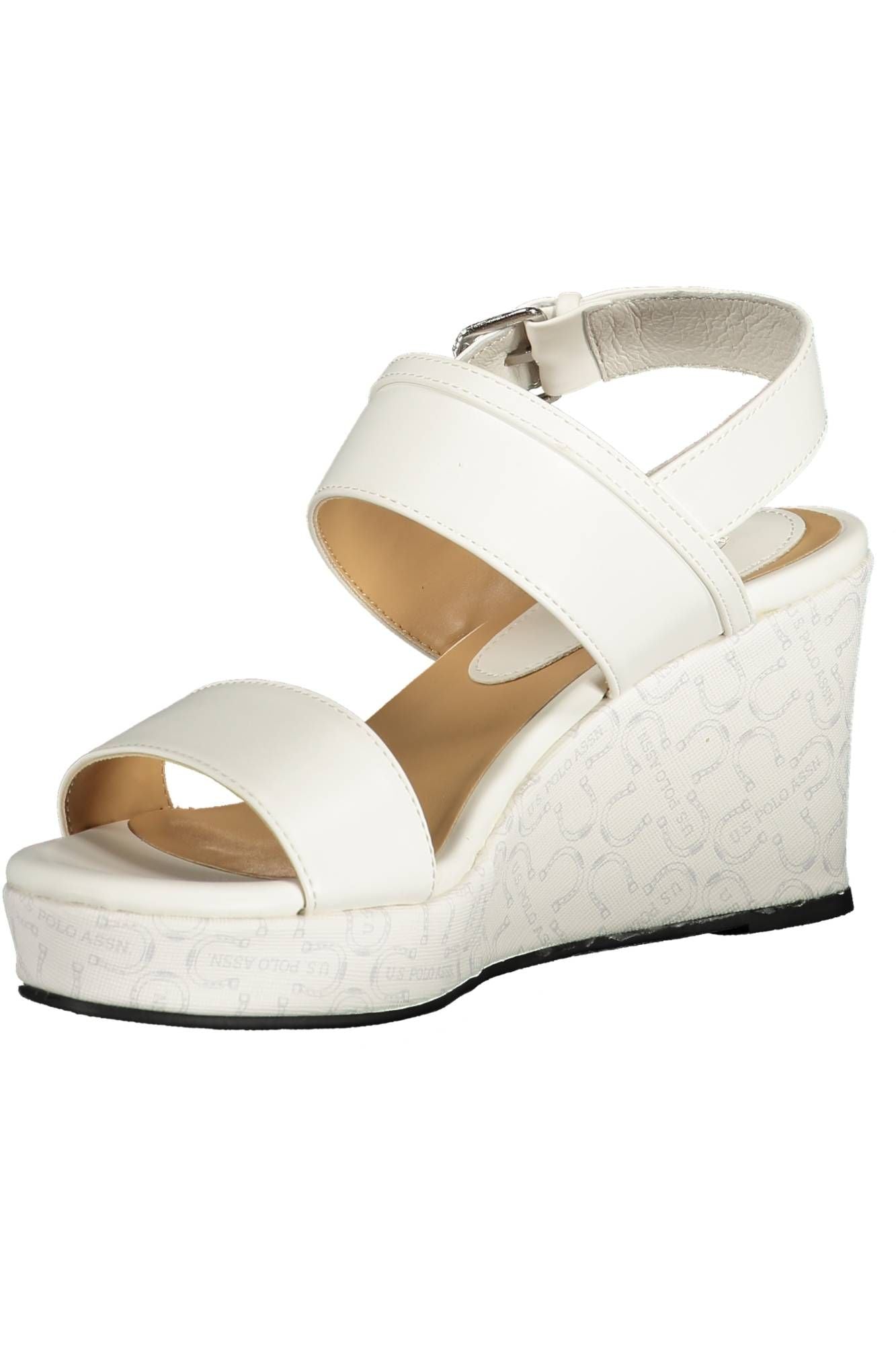 White Eco Leather Sandal