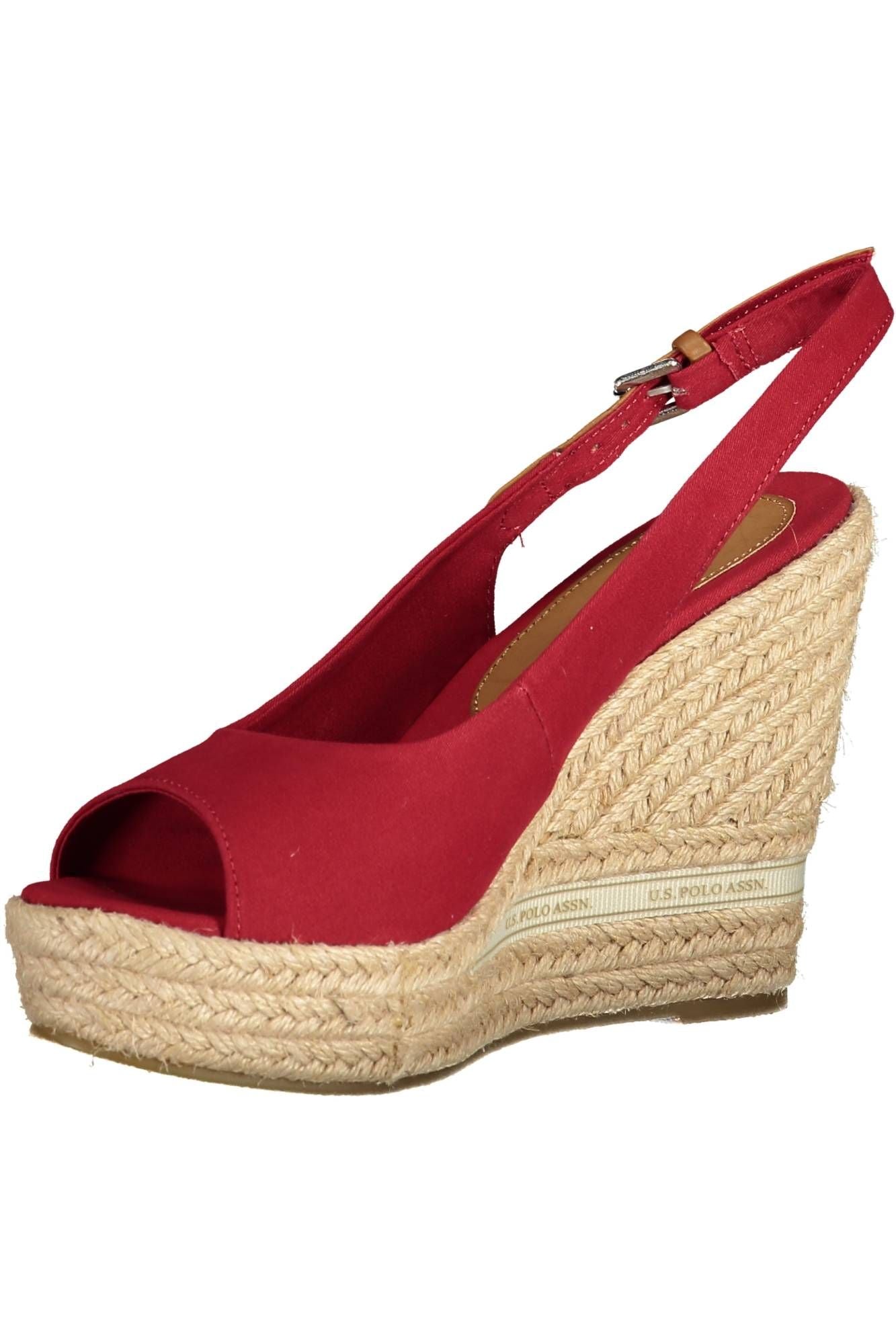 Red Cotton Sandal