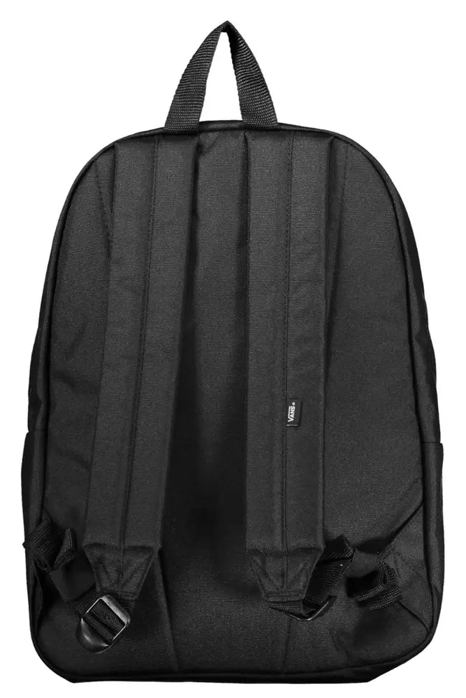 Black Polyester Backpack