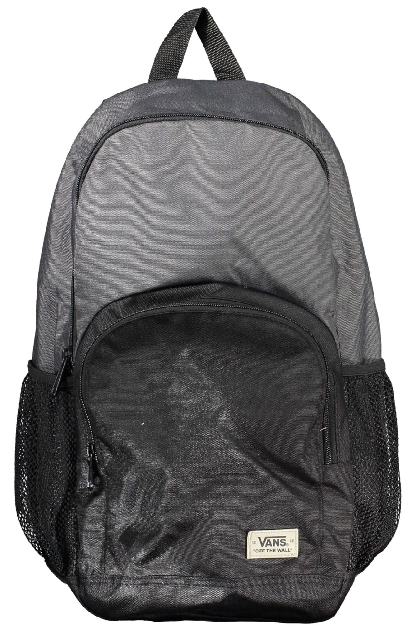 Gray Polyester Backpack