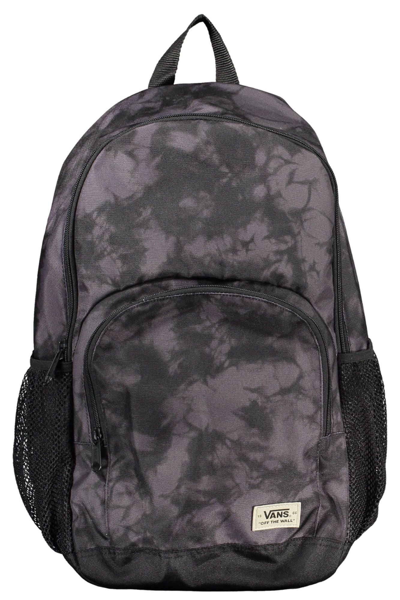 Black Polyester Backpack