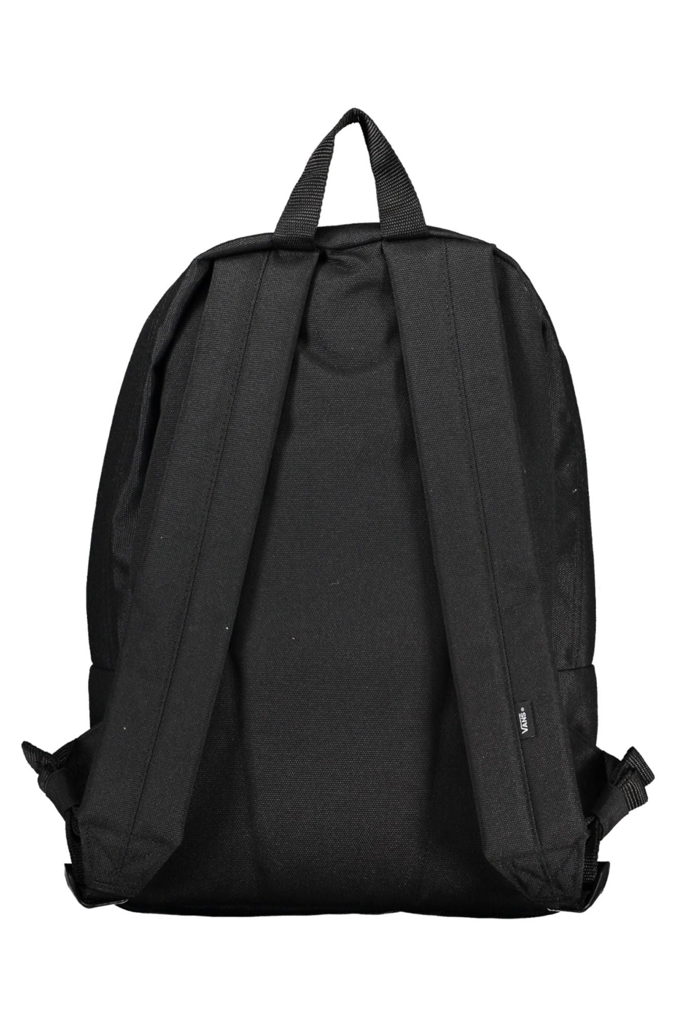 Black Polyester Backpack