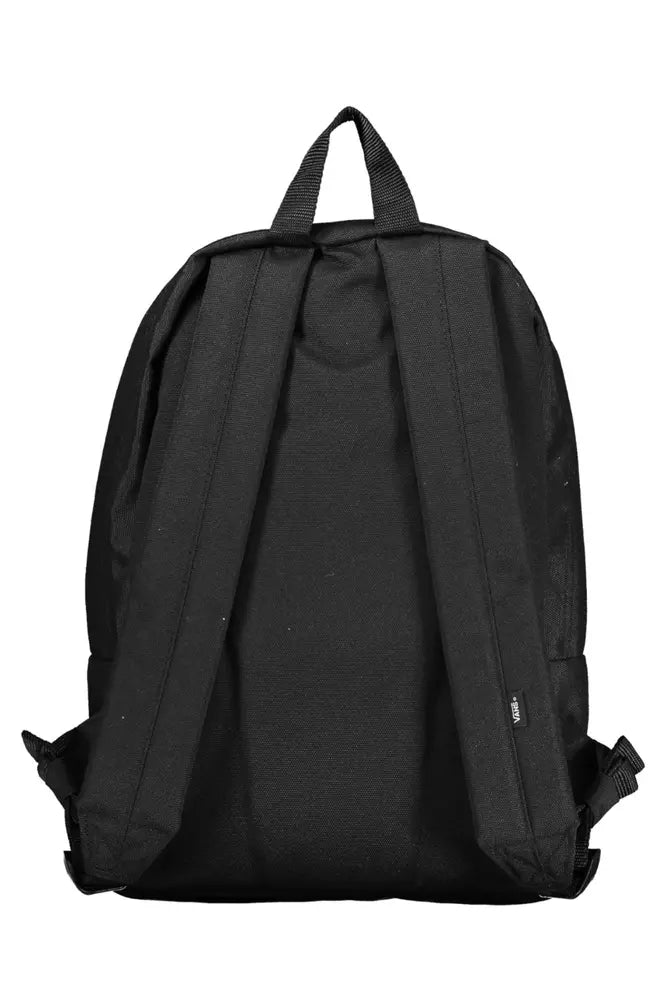 Black Polyester Backpack