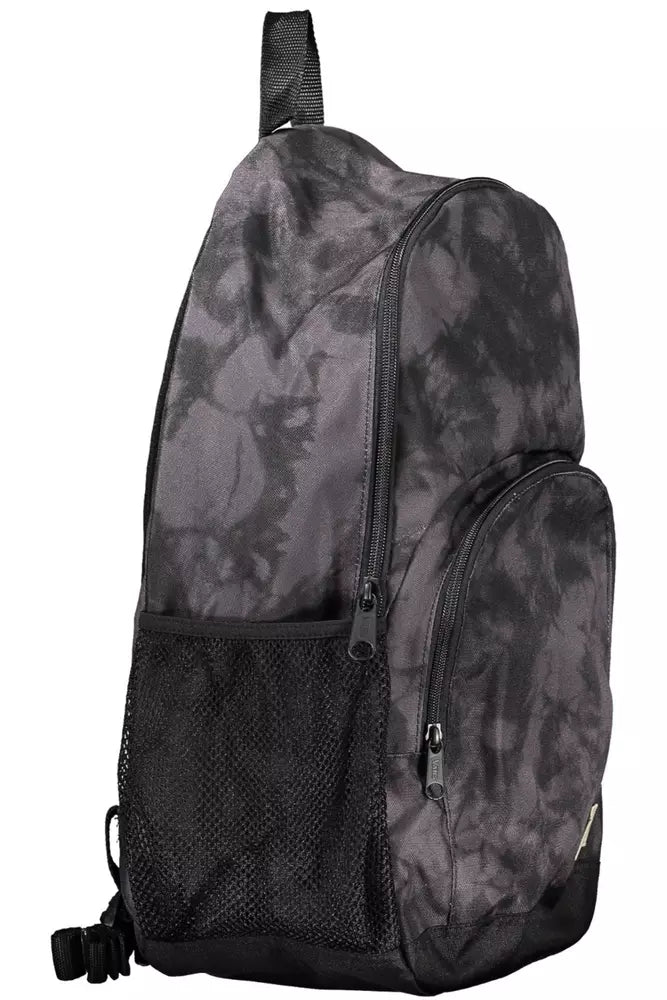 Black Polyester Backpack