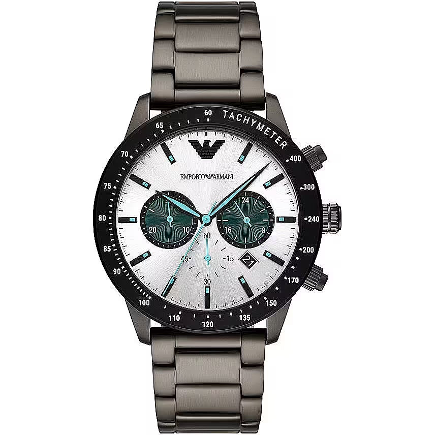 Elegant Steel Chronograph Men's Timepiece