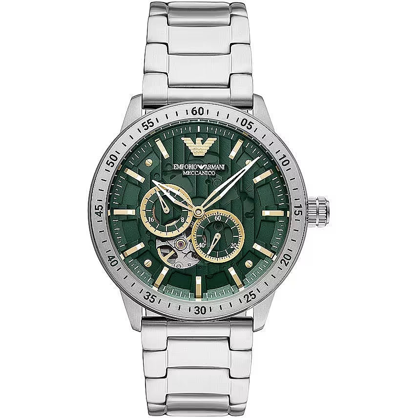 Elegant Green Dial Automatic Men's Watch