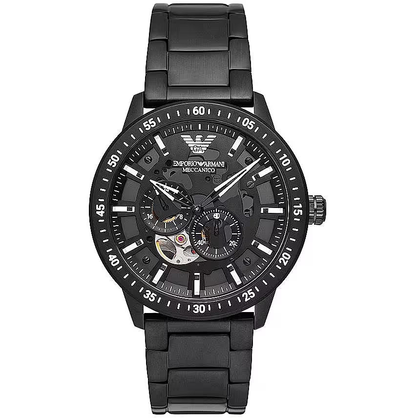 Elegant Men's Steel Chronograph Watch